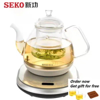SEKO N29 Tea Maker 220v Electric teapot high borosilicate glass Kettle