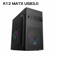 【4%回饋+滿千折百】TrendSonic 翰欣 K12 MATX USB3.0 電腦機殼