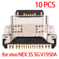 for vivo NEX 3S 5G V1950A 10 PCS Charging Port Connector for vivo NEX 3S 5G V1950A