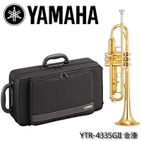 YAMAHA YTR-4335GII 降B調小號/小喇叭/商品顏色以現貨為主【YAMAHA管樂原廠認證】
