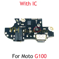 For Motorola Moto G100 G200 Edge S30 USB Charging Dock Connector Port Board Flex Cable Repair Parts