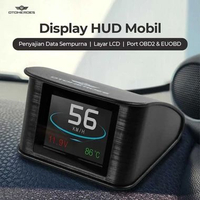 Display HUD Mobil OBD2 On-board Computer Speedometer