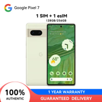 99%New Google Pixel 7 5G 6.3" 8GB RAM 128GB ROM NFC Octa Core Google Tensor G2 Original Unlocked Android Google Pixel 7