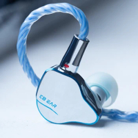 KBEAR Aurora Single Dynamic HiFi Earphone In-ear Monitor Magnetic Nano Titanium Plated Diaphragm Earbuds Headset i3pro Headphone