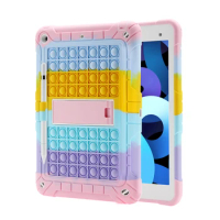 Shockproof TPU Silicone Fundas PC Stand Tablet Cover for iPad9 iPad8 iPad 9 8 7 9th 8th 7th 10.2 2020 2019 2021 Case Coque Shell
