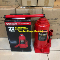 MaxPower Hydraulic Bottle Jack 32Ton / Dongkrak Botol 32Ton Maxpower
