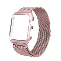 AppleWatch 42mm 時尚金屬鍊帶錶框 Applewatch錶框