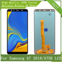 6.0” Super AMOLED For Samsung A7 2018 A750 SM-A750F A750F A750G LCD display Touch Screen Digitizer Assembly Replacement