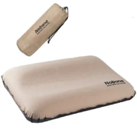 【Chill Outdoor】Nobana 3D自動充氣枕頭 贈收納袋(充氣枕 露營枕 旅行枕 睡枕 露營睡枕 午睡枕 車宿)