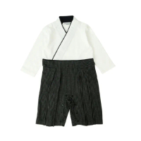 【橘魔法】日本和服連身包屁衣(包屁衣 表演服 戲劇 角色扮演 攝影 全家福 童裝 男童)