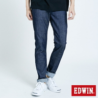 EDWIN 503 EDGE LINE 立體繡線 伸縮窄管牛仔褲-男款 原藍色 SLIM