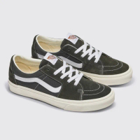 【VANS 官方旗艦】SK8-Low 男女款黑色滑板鞋/休閒鞋