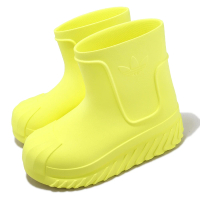 【adidas 愛迪達】雨鞋 Adifom Superstar Boot W 女鞋 黃 厚底 膠鞋 三葉草 貝殼頭 愛迪達(IG2682)