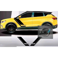 (Ready Stock) S596# PROTON X50 Side Car  Body Sticker