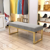 藝床尾凳換鞋凳軟包長條凳服裝休息沙髮凳凳