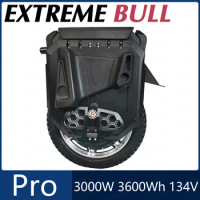 EXTREME BULL Commander Pro Electric Wheel 134V 3600Wh Battery 3000W C38 High Torque Motor Official Commander Pro Electric EUC