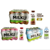 Milku Susu UHT 200ml [1 Pack/12 Pcs] Strawberry