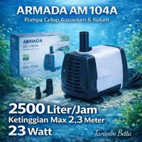 ARMADA AM 104A - Pompa Air Celup Kolam Ikan Aquarium Aquascape 104 A