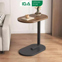 Bàn trà cafe, decor phòng khách, khung thép uốn sơn tĩnh điện thương hiệu IGA - GM108