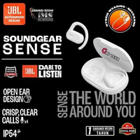 JBL Soundgear Sense True Wireless Hybrid Open-Ear Headphones TWS Original WHITE