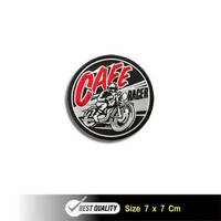 Patch Bordir caferacer 01