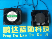 全新高品質 8038 8CM/厘米 散熱風扇 AC 220V 雙滾珠 交流風機