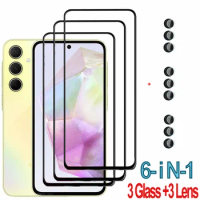 Pelicula Samsung A55 A35 Glass For Samsung Galaxy A55 5G Tempered Glass Samsung A 55 Screen Protector A54 A14 A34 Glasses