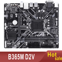 B365M D2V Motherboard 32GB LGA 1151 DDR4 Micro ATX B365 Mainboard 100% Tested Fully Work