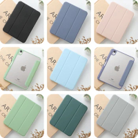 For iPad mini 6 2021 New solid protective shield support For Apple pencil Case smart charge magnetic automatic wake up Cover