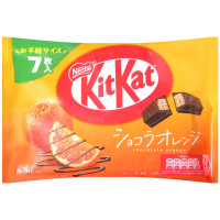 雀巢 KitKat橘子可可風味餅乾[家庭包] 81.2g