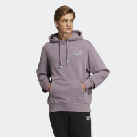 【adidas 愛迪達】運動服 連帽上衣 帽t 紫 ADICOLOR HOODY(HS2000)