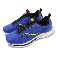 【SAUCONY 索康尼】競速跑鞋 Kinvara 13 藍 黃 輕量 訓練 男鞋 運動鞋 索康尼(S2072325)