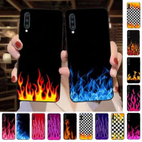 colorful flame fire Phone Case For Samsung Galaxy A53 A32 A12 A13 A14 A23 A52 A22 5G A21S A50 A20E A30S A40 A51 A73 CASES Cover