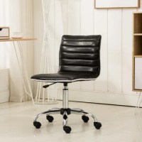 Ergonomic Fremo Chromel Adjustable Black Air Lift Office Chair with Comfortable Cushion and Stylish Design for Improved Posture