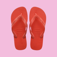 【havaianas 哈瓦仕】Havaianas 哈瓦仕 拖鞋 夾腳拖 基本素色款 巴西 紅色 男女 4000029-5778U