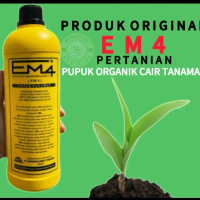 Pupuk Cair EM4 Pertanian Isi 1 liter Original 100%