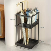 雨傘收納架家用門口置物架放傘神器辦公室商用入戶傘桶瀝水架子