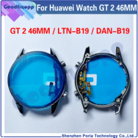 For Huawei Watch GT 2 LTN-B19 DAN-B19 Media Case Middle LCD Screen Bracket Bezel Support For Huawei Watch GT2 Frame Replacement