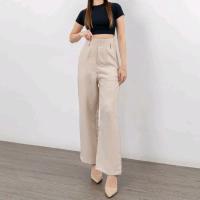 Celana Diora Highwaist Lost Pants Wanita Kekinian