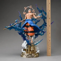 One Piece Enel Anime Figure Thunder God Enel Gk Figurine 36cm Oversized Collectible Ornaments Toy Kids Birthday Gift