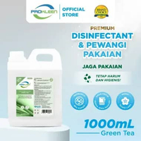 Fabric Spray Antibacterial Parfum Laundry PREMIUM PROKLEEN 800mL +25% - Green Tea