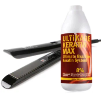 1000ml Chocolate Keratin Treatment 8% Keratin Hair Straightening+ Hair Flat Iron Keratin Smoothing Hair Care Free Shipping