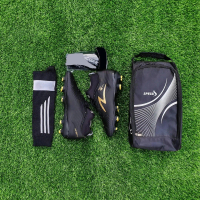 WAJIB BELI !! PROMO SUPER MURAH SEPATU SEPAK BOLA SPECS ULTIMATE BARICADA HITAM BLACK MODEL BOTS TER