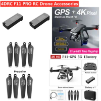 4DRV F11 PRO RC Drone Spare Parts 7.4V 2500mAh Battery/Propeller 4D-F11 PRO 4K RC Drone Accessories F11 PRO RC Drone Battery