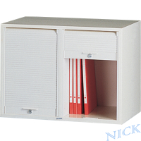 NICK CP雙排塑鋼捲門式公文櫃