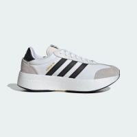 【adidas 愛迪達】休閒鞋 男鞋 運動鞋 CITY RNR 白黑 JI0831