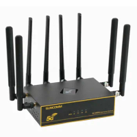 Factory Hot selling 5G router with sim card slot SDX62 WiFi 6 2.4G 5.8Ghz WiFi 6 MESH Home Business Online Games Live 5G modem