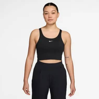 NIKE Women Training Tempo Dri-Fit Medium Support Crop Bra Sport Bra Wanita [II0421-010] A/L Black/Bl
