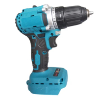 Brushless Electric Screwdriver Hammer Drill 10mm 23 Torque Cordless Electric Drill for Makita 18V Battery Power Driver