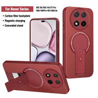 เคสโทรศัพท์ทำจากคาร์บอนไฟเบอร์ เข้ากันได้กับ Honor X9C 5G, X6C 4G, X7 Pro และ Honor Magic7 Lite และ 